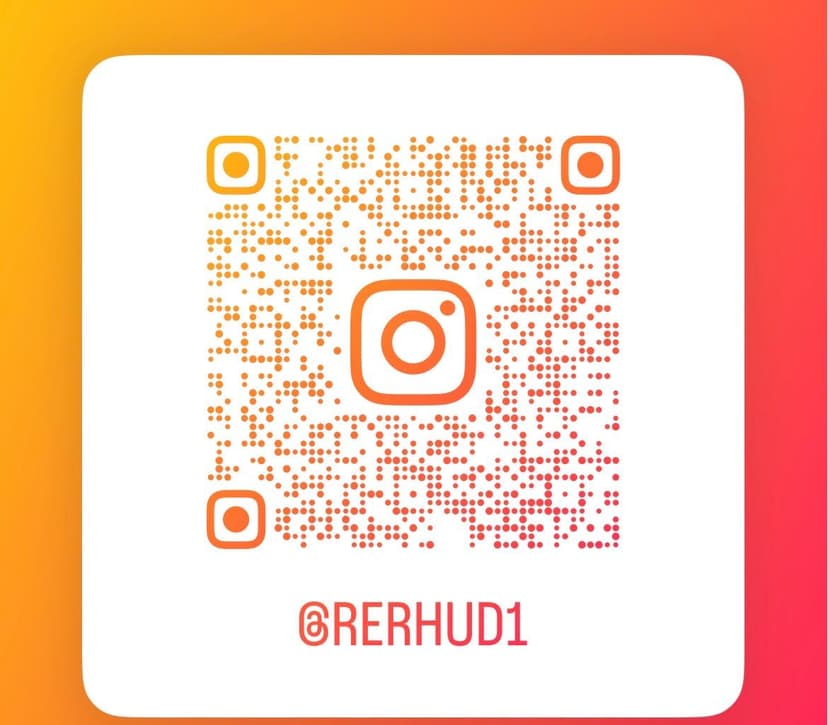Instagram QR code for @rerhud1